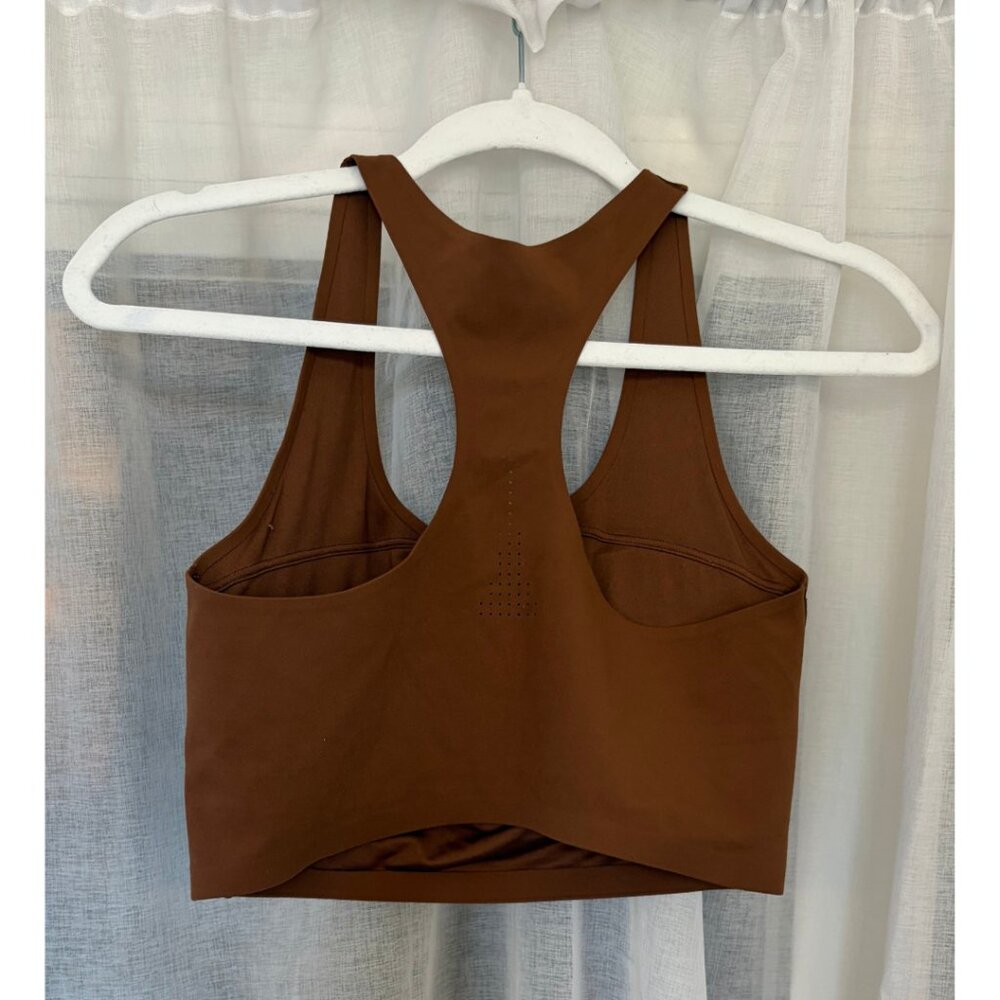 Women’s Gym Top Brown Large - Picture 2 of 3